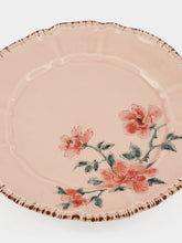 Paravicini Veranda Peach Rose Ceramic Dinner Plate