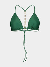 ViX Green Matte Mage T Back Tri Top