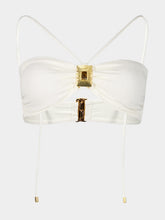 ViX White Firenze Liza Bandeau Top