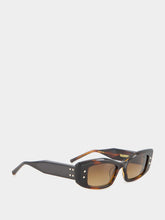Valentino Garavani V-Tre Black Sunglasses