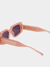 Valentino Garavani V-Cinque Pink Sunglasses