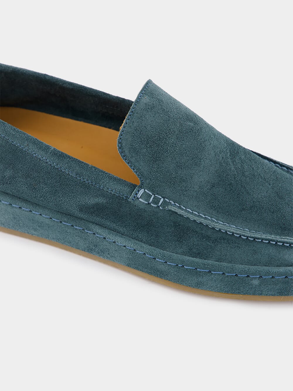 Petrol Blue Voyager Loafers