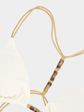 ViX White Firenze Lesley T Back Tri Top