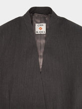 Casablanca Grey Tailored Wool Blazer