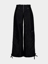 Casablanca Black Monogram Rave Casual Fit Pants