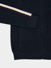 Casablanca Navy Café Culture Wool Track Jacket