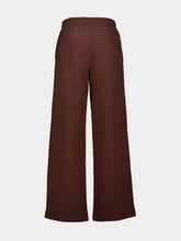 Casablanca Dark Brown Wide Leg Sweatpants