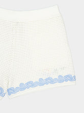 Casablanca Oasis Crochet Beach Shorts