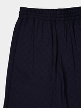 Casablanca Navy Monogram Straight-Leg Trousers