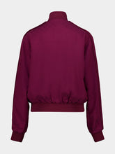 Casablanca Burgundy Monogram Track Jacket
