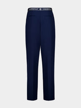 Casablanca Navy Blue Tailored Sports Trousers