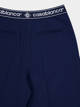 Casablanca Navy Blue Tailored Sports Trousers