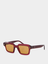 Retrosuperfuture Burgundy Giardino Sunglasses