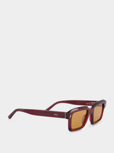 Retrosuperfuture Burgundy Giardino Sunglasses