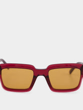 Retrosuperfuture Burgundy Giardino Sunglasses