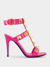Valentino Garavani Pink Roman Stud High-Heel Sandals