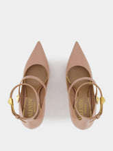 Valentino Garavani Roman Stud Patent Tiptoe 100mm Pumps