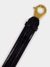 Tom Ford Black Patent Leather Dita Waist Belt