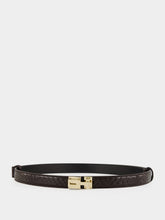 Tom Ford Espresso Python T Latch Belt