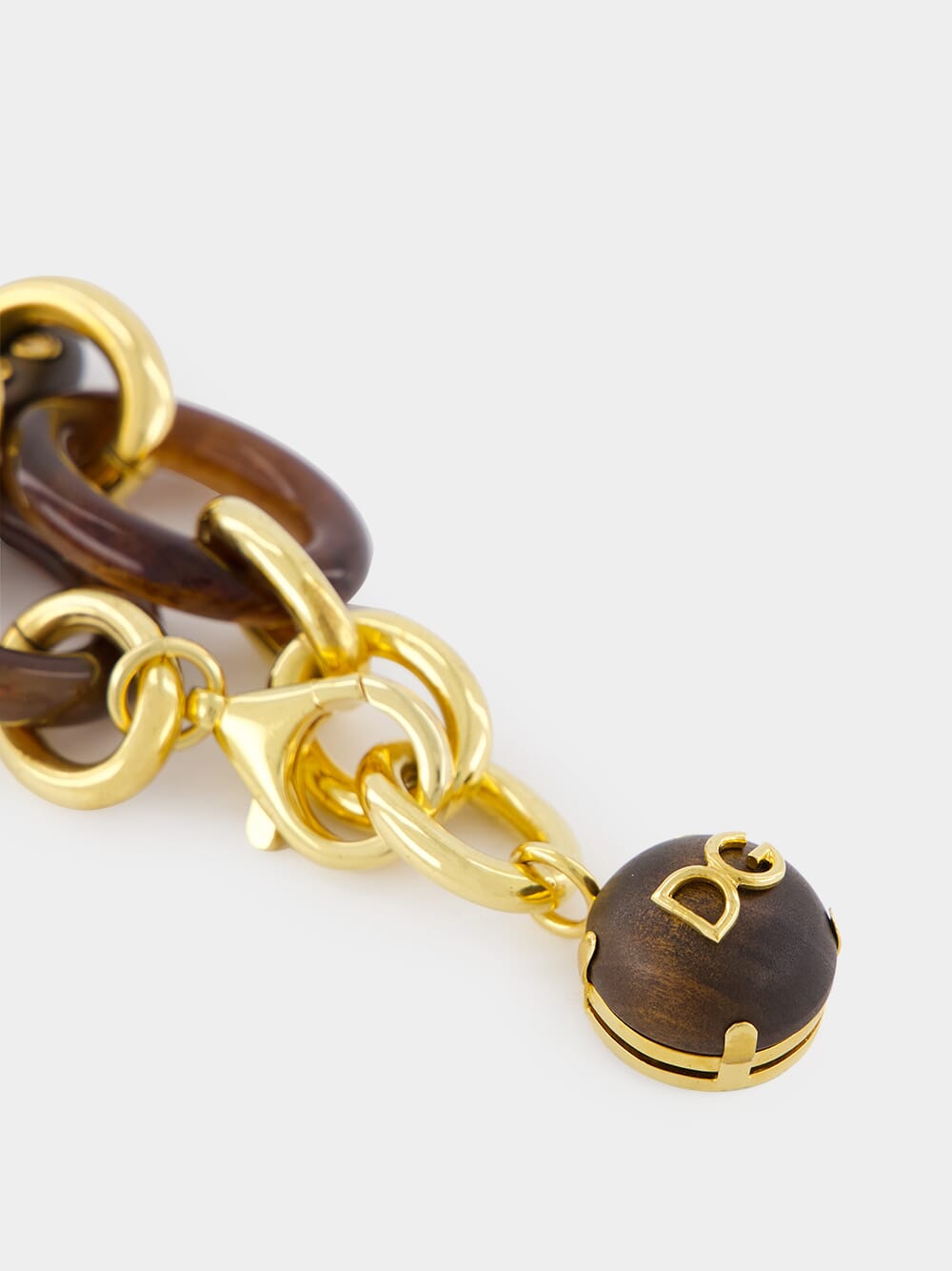 Gold Tortoiseshell Chain Bracelet