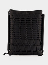 HEREU Black Trena Flat Square Crossbody Bag