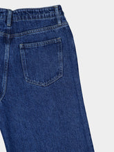 Frame Drawstring Wide Leg Jeans