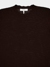 Frame Pointelle-Knit Bell-Sleeve Jumper