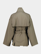 Frame Army Green The Short Field Trench Coat