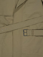 Frame Army Green The Short Field Trench Coat