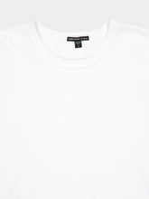 James Perse White Slub Jersey Shrunken T-Shirt