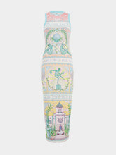 Casablanca Vase Midi Dress