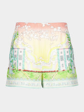 Casablanca Vase Linen Shorts