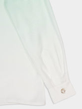 Casablanca Green Gradient Monogram Jacquard Shirt