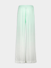 Casablanca Green Gradient Jacquard Trousers