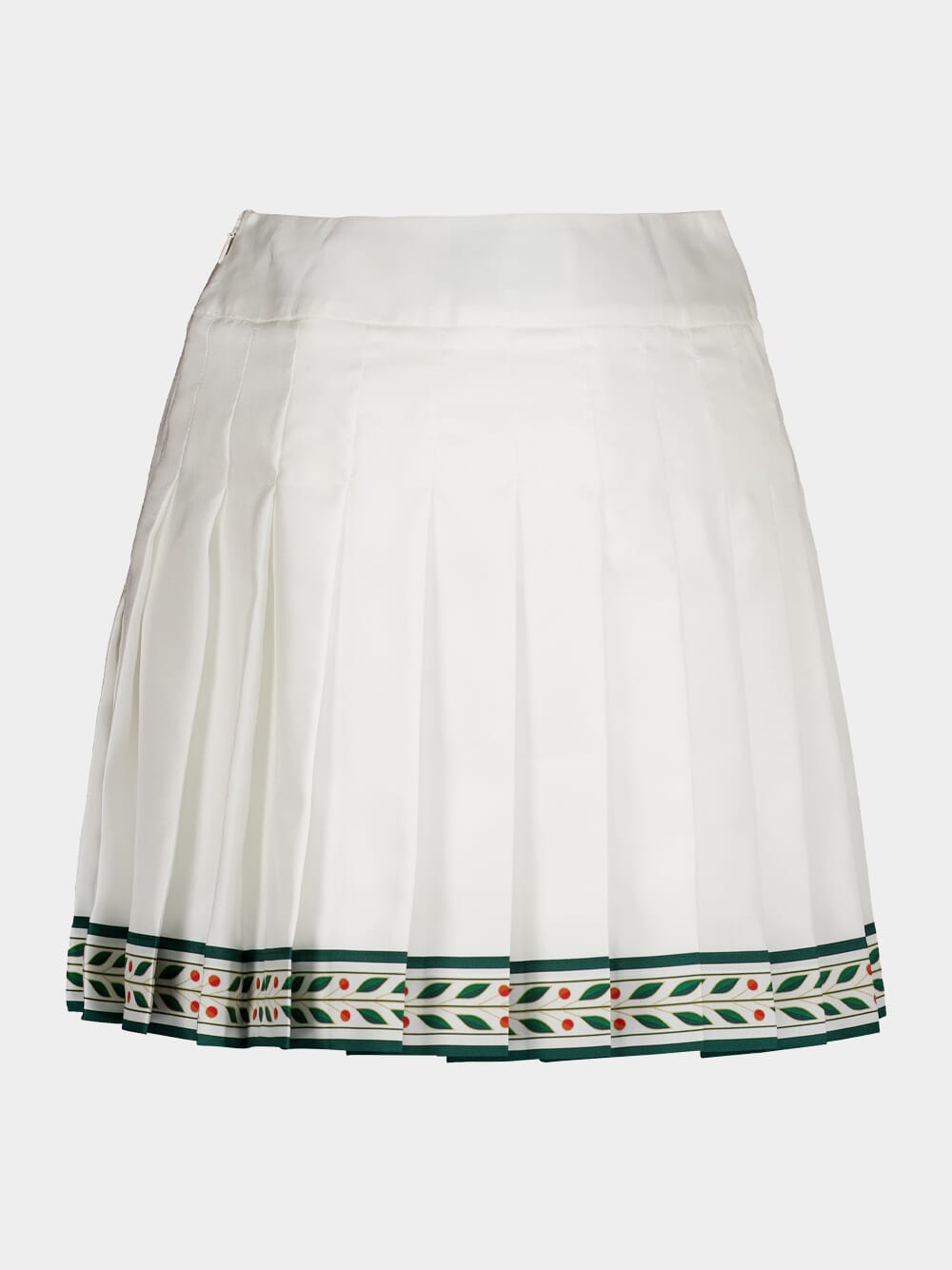 Laurel Silk Tennis Mini Skirt