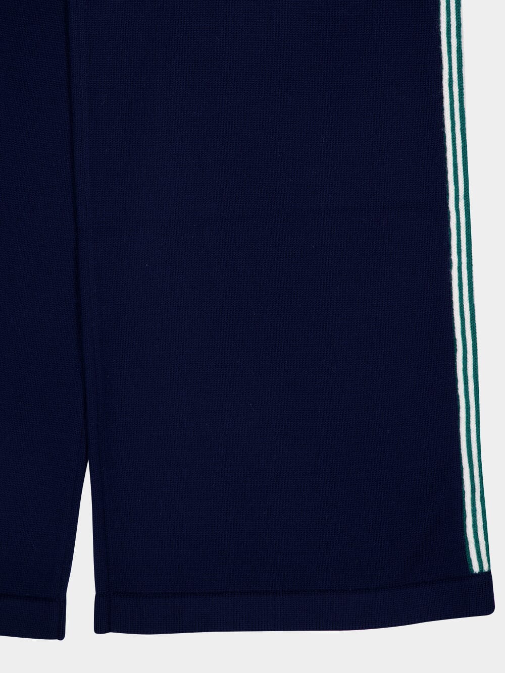 Navy Knit Tennis Trousers