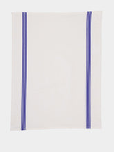 Charvet Éditions Piano Blue Tea Towel