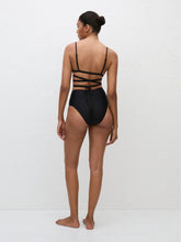 Matteau Black Wrap Triangle Top