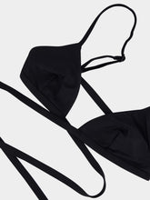 Matteau Black Wrap Triangle Top