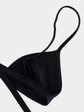 Matteau Black Wrap Triangle Top