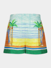 Casablanca Day of Victory Linen Shorts