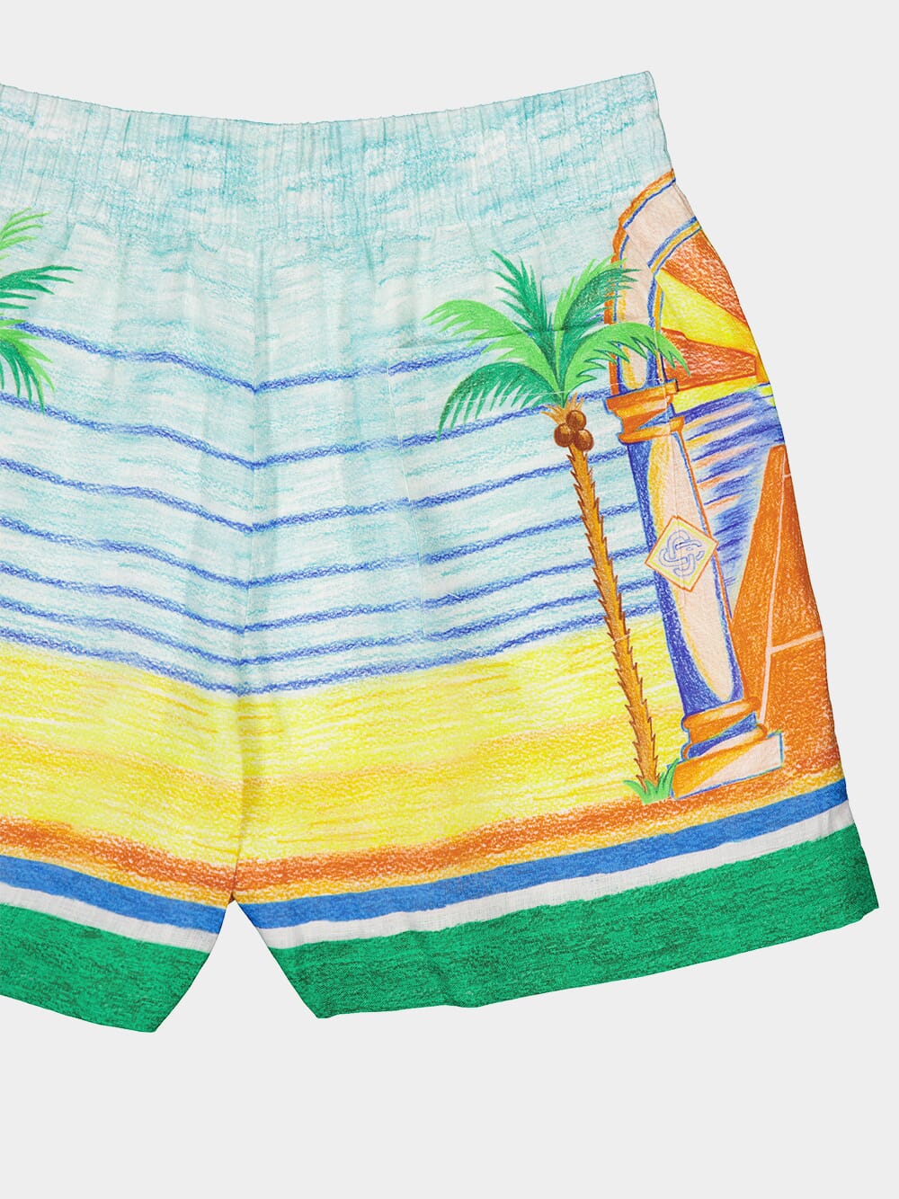 Day of Victory Linen Shorts