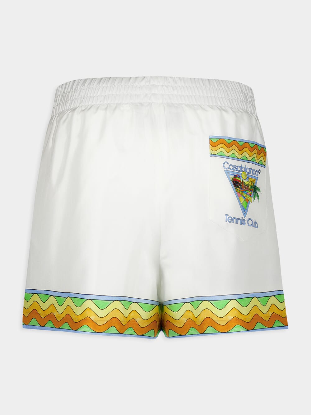 Afro Cubism Silk Shorts