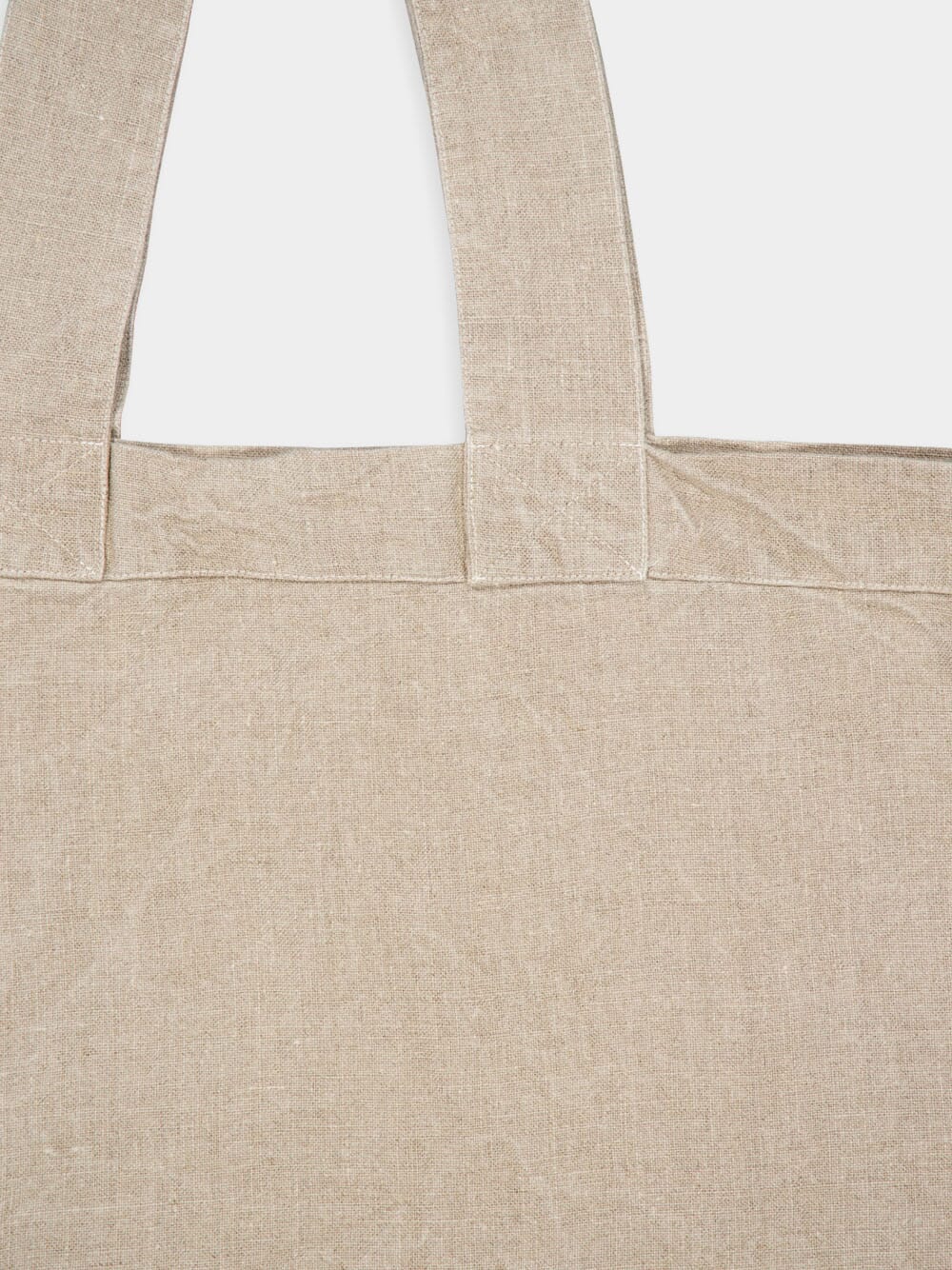 Beige Linen Escapade Bag