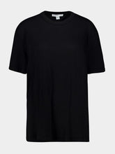 James Perse Black Oversized Fit Short-Sleeve T-Shirt