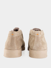 Santoni Beige Yalta Suede Desert Boots