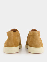 Santoni Andvari Camel Suede Desert Boots