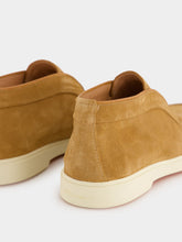 Santoni Andvari Camel Suede Desert Boots
