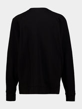 James Perse Black Vintage French Terry Relaxed Sweatshirt