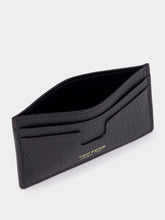 Tom Ford Black Grain Leather Cardholder